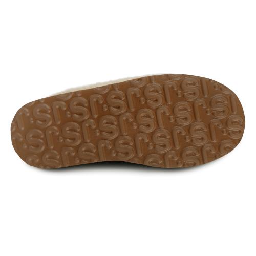Ladies Miley Sheepskin Slipper Natural Extra Image 3